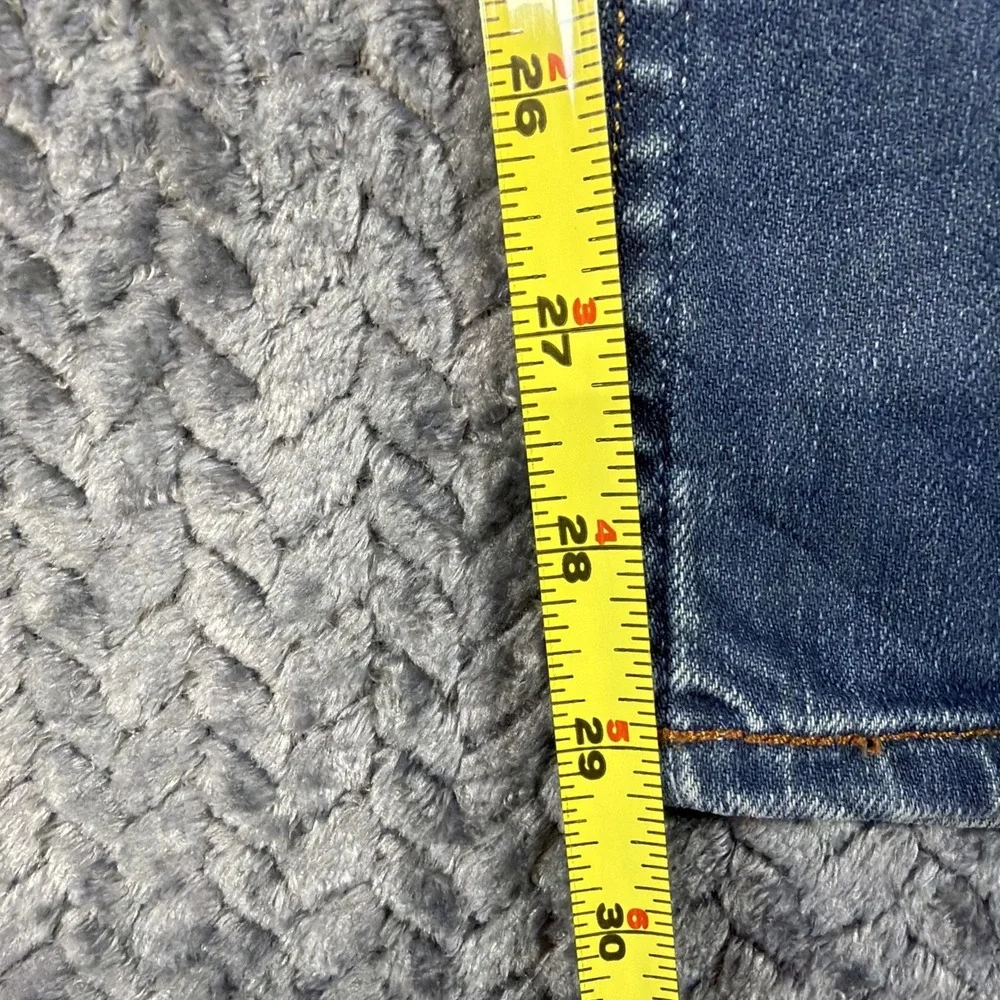 Levis 519 Jeans W34 L32 Mens Blue Super Skinny Fit Stretch‎ Denim